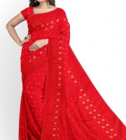 Half Silk Jamdani motive Saree Code JM-2624