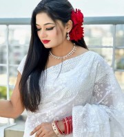 Halfsilk Afsan print Saree  = AP-01