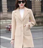 1 Part Brush Fleece Overcoat -GH-938