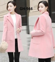1 Part Brush Fleece Overcoat -GH-944