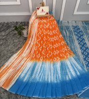 Semi Moslin Silk saree TS-5044