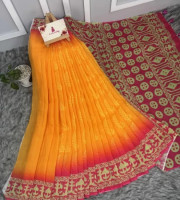 Semi Moslin Silk saree TS-5048