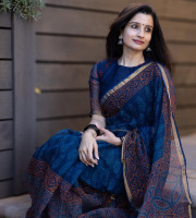 Traditional Kota Doria Cotton Saree | DC-7057