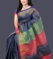 Mercerized Cotton  Saree Code-Lss-551053