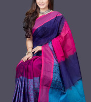 Mercerized Cotton  Saree Code-Lss-55808