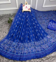 Halfsilk Saree With Blouse BS-8102