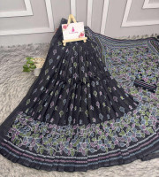 Halfsilk Saree With Blouse BS-8105