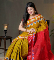 Mercerized Cotton Saree Code  Lss-1201